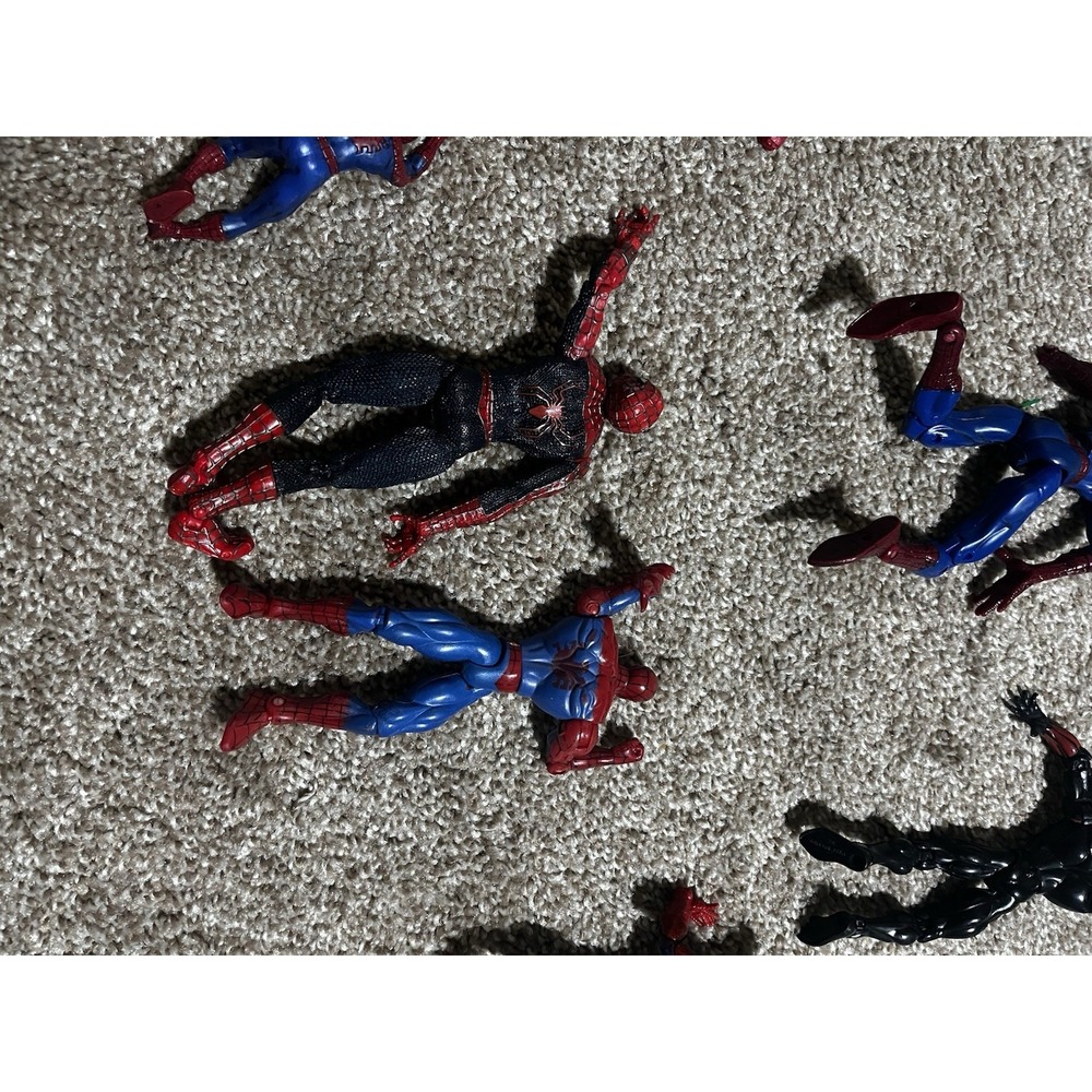 Lot of Vintage 90's Toy Biz Marvel Various Conditions Spider Men - Picture 6 of 9